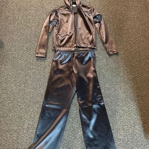 Versace Sport Vintage Black Track Warm Up Suit Size 40